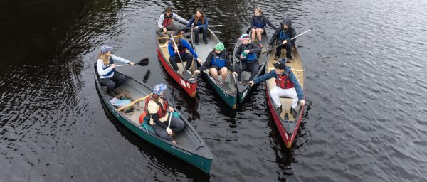 Canoe trip at SLU